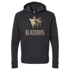BlackOvis Dark Timber Bull Hoodie
