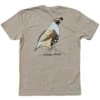 Final Rise Quail Short Sleeve Shirt -Hunting Clothing Store final rise quail tee army tan 1