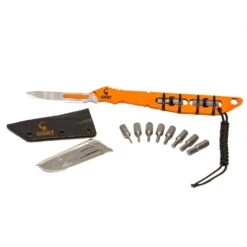 Goat Knives Capra Hunter Ti All Purpose Knife And Multi-Tool -Hunting Clothing Store goat knives capra hunter ti all purpose knife and multi tool orange