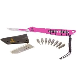 Goat Knives Capra Hunter Ti All Purpose Knife And Multi-Tool -Hunting Clothing Store goat knives capra hunter ti all purpose knife and multi tool pink