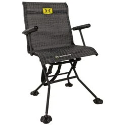 Hawk Stealth Spin Ground Blind Chair