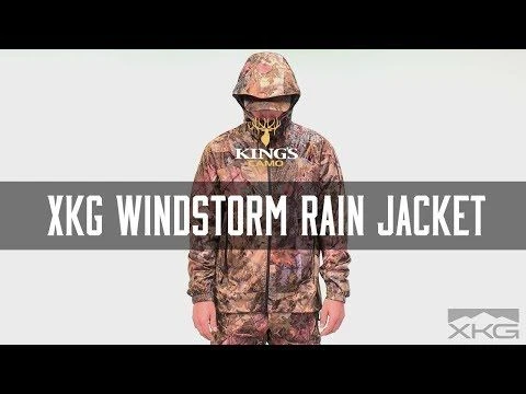 King's Camo XKG Windstorm Rain Jacket 6 King's Camo XKG Windstorm Rain Jacket - Image 4