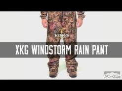 King's Camo XKG Wind Storm Rain Pants -Hunting Clothing Store hqdefault 5 32