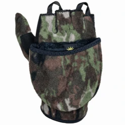 Hunt Monkey Chilly Willie Fleece Flip Top Mittens -Hunting Clothing Store hunt monkey chilly willie fleece flip top mittens marsh 3