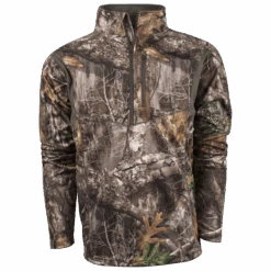 King's Camo Hunter 1/4 Zip Pullover -Hunting Clothing Store kcm1418 re preview