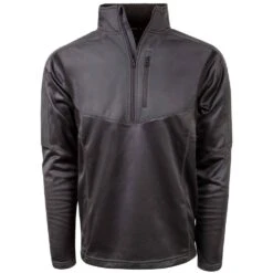 King's Camo Hunter 1/4 Zip Pullover -Hunting Clothing Store king s camo hunter 1 4 zip pullover charcoal
