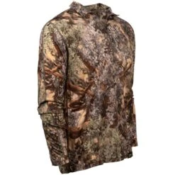 King's Camo XKG Foundation 150 Merino 1/4 Zip -Hunting Clothing Store king s camo xkg foundation 150 merino 1 4 zip desert shadow side