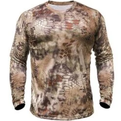 Kryptek Hyperion Long Sleeve Crew -Hunting Clothing Store kryptek hyperion long sleeve crew highlander front
