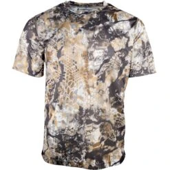Kryptek Hyperion Short Sleeve Crew -Hunting Clothing Store kryptek hyperion short sleeve crew sky fall front