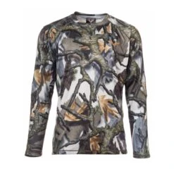 Predator Camo Performance Long Sleeve Crew Top -Hunting Clothing Store predator camo performance long sleeve crew top 3d deception