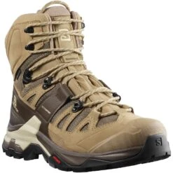 Salomon Quest 4 Gore-Tex Men's Hunting Boots -Hunting Clothing Store salomon quest 4 gore tex men s hunting boots tan 1