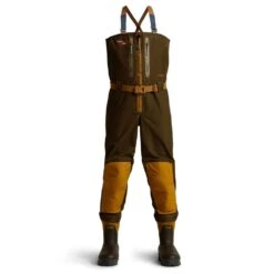 Sitka Delta Zip Wader -Hunting Clothing Store sitka delta zip wader earth 1