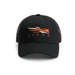 Sitka Icon Lo Pro Trucker Hat -Hunting Clothing Store sitka icon lo pro trucker hat black