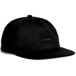 Sitka Modern Patch Unstructured Snapback Hat -Hunting Clothing Store sitka modern patch unstructured snapback sitka black 3