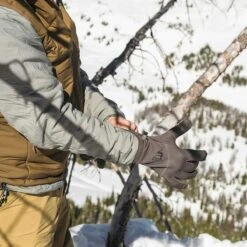 Stone Glacier Graupel Fleece Gloves -Hunting Clothing Store stone glacier graupel fleece glove granite grey 3