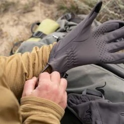 Stone Glacier Graupel Fleece Gloves -Hunting Clothing Store stone glacier graupel fleece glove granite grey 4