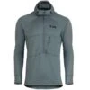Stone Glacier Helio Lightweight Mid-Layer Hoody -Hunting Clothing Store stone glacier helio lightweight mid layer hoody granite grey front