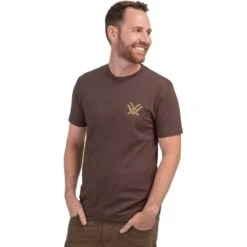Vortex Counting Sheep Short Sleeve Shirt -Hunting Clothing Store vortex counting sheep t shirt brown 4
