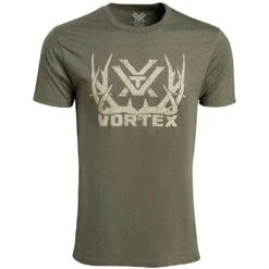 Vortex Full Tine Short Sleeve T-Shirt -Hunting Clothing Store vortex full tine short sleeve t shirt front 1 1