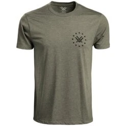 Vortex Salute Short Sleeve T- Shirt -Hunting Clothing Store vortex salute short sleeve t shirt green front