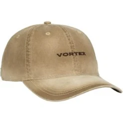 Vortex Side Wall Twill Hat -Hunting Clothing Store vortex side wall twill cap khaki 4