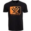 Vortex Split Screen Short Sleeve Shirt -Hunting Clothing Store vortex split screen short sleeve shirt black front